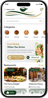 Drift & Go app home screen